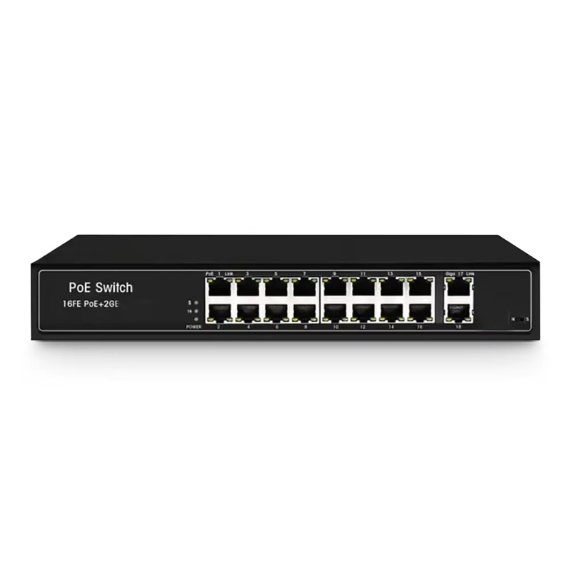 Nvr Poe Switch 16 Port - 16 ポート 802.3af PoE NVR スイッチ