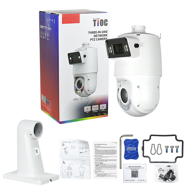 Ptz Camera 30X Zoom Poe - ダーファ 25倍ズーム TiOC PTZカメラ 4MP+4MP SDT4E425-4F-GB-A-PV1