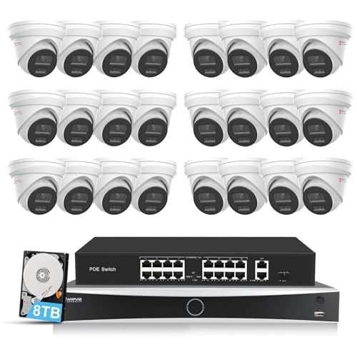 Nvr 32 Channel 12Mp - Anpviz 12MP NVR 32チャンネルPoEセキュリティカメラプラグアンドプレイシステム 32CH H.265+