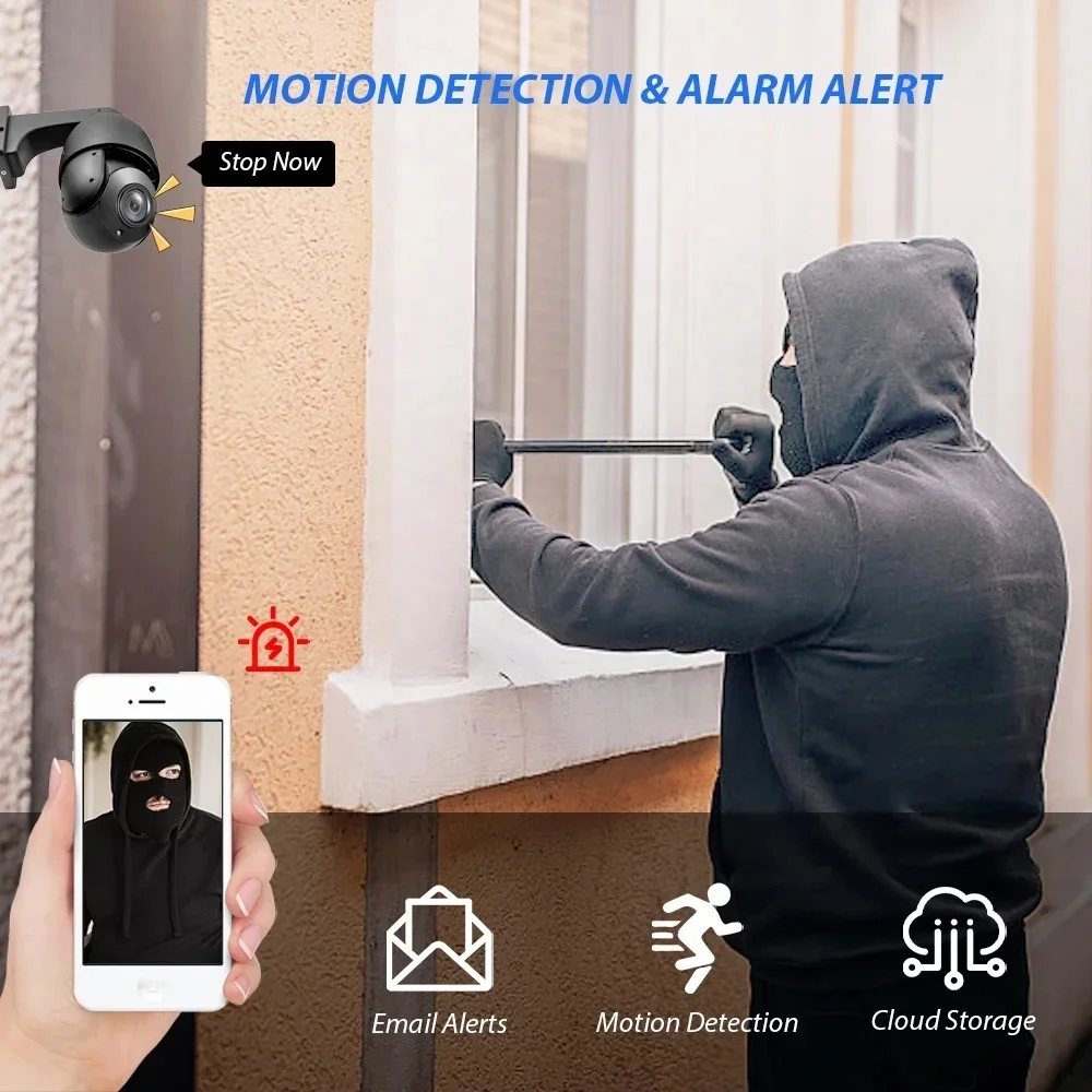 BOAVISION 4Kカメラ PTZドーム型 8MP 30 - Ptz Camera 30X Zoom Poe のレビューと価格