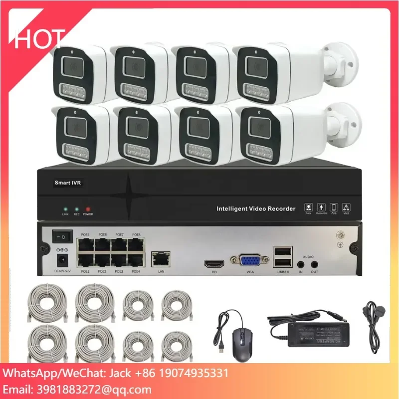 メーカー5MP 4K 8MP 4/8/16チャンネルHD A - Nvr Kit 4 Camera 5Mp Poe のレビューと価格