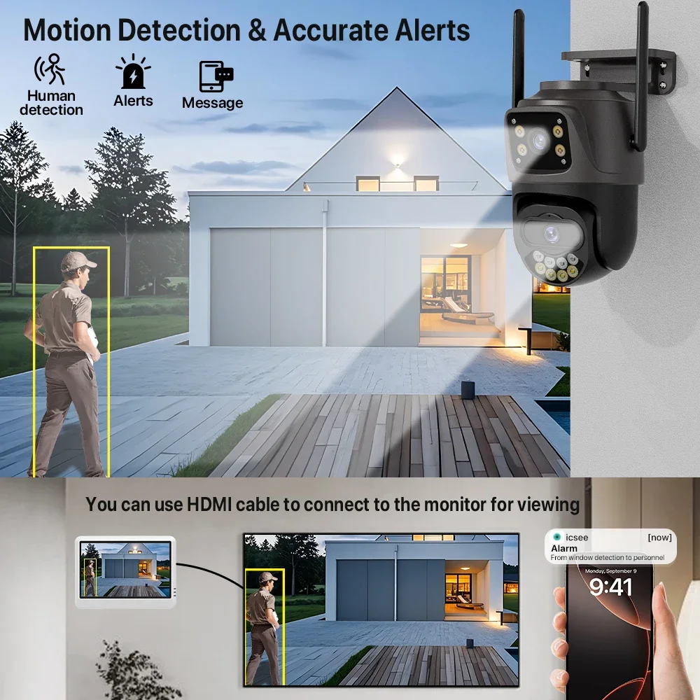 7インチ、8チャンネル、5MP、Wi-Fi対応NVRセキュリ - Cctv Camera System 8 Camera Wireless のレビューと価格