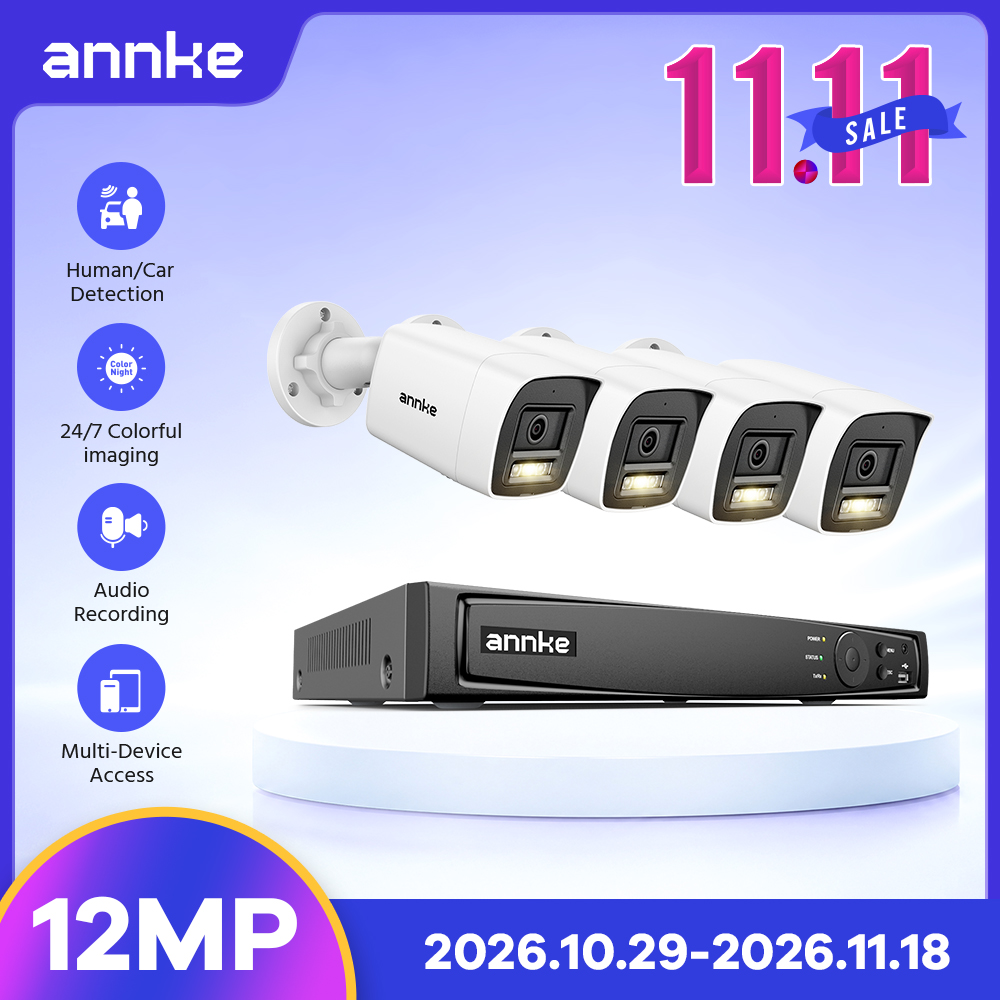 ANNKE 4K POE ビデオ監視システム 8CH NVR - Cctv Nvr System 8 Channel 4K Poe のレビューと価格