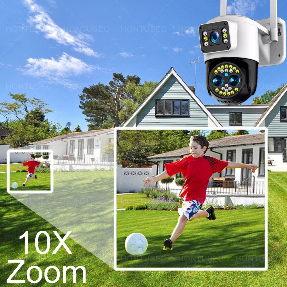 Yoosee 4K 8MP 3レンズ デュアルスクリーン 1 - Ip Camera 4K 8Mp Outdoor Ptz のレビューと価格