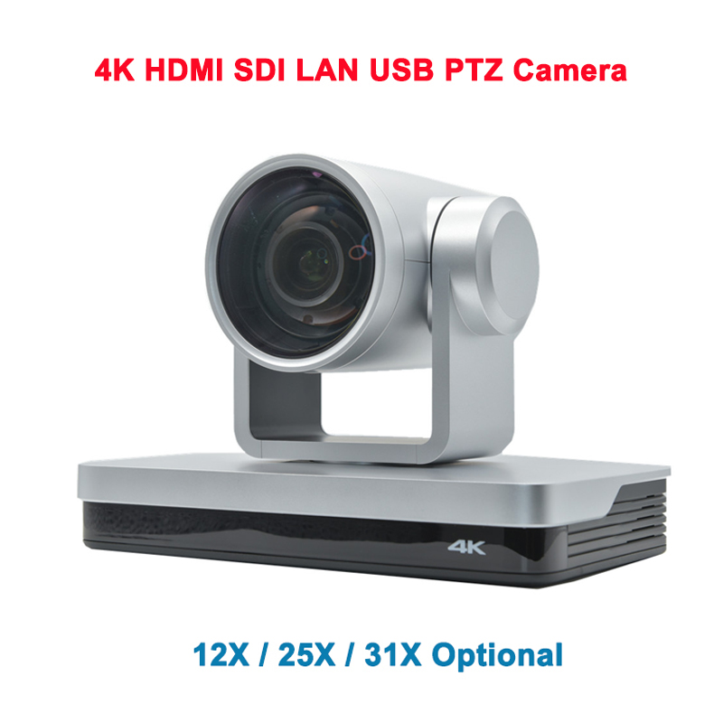 4K60Fps 12X / 25X / 31X ズームライブ - Ptz Camera 30X Zoom Poe のレビューと価格