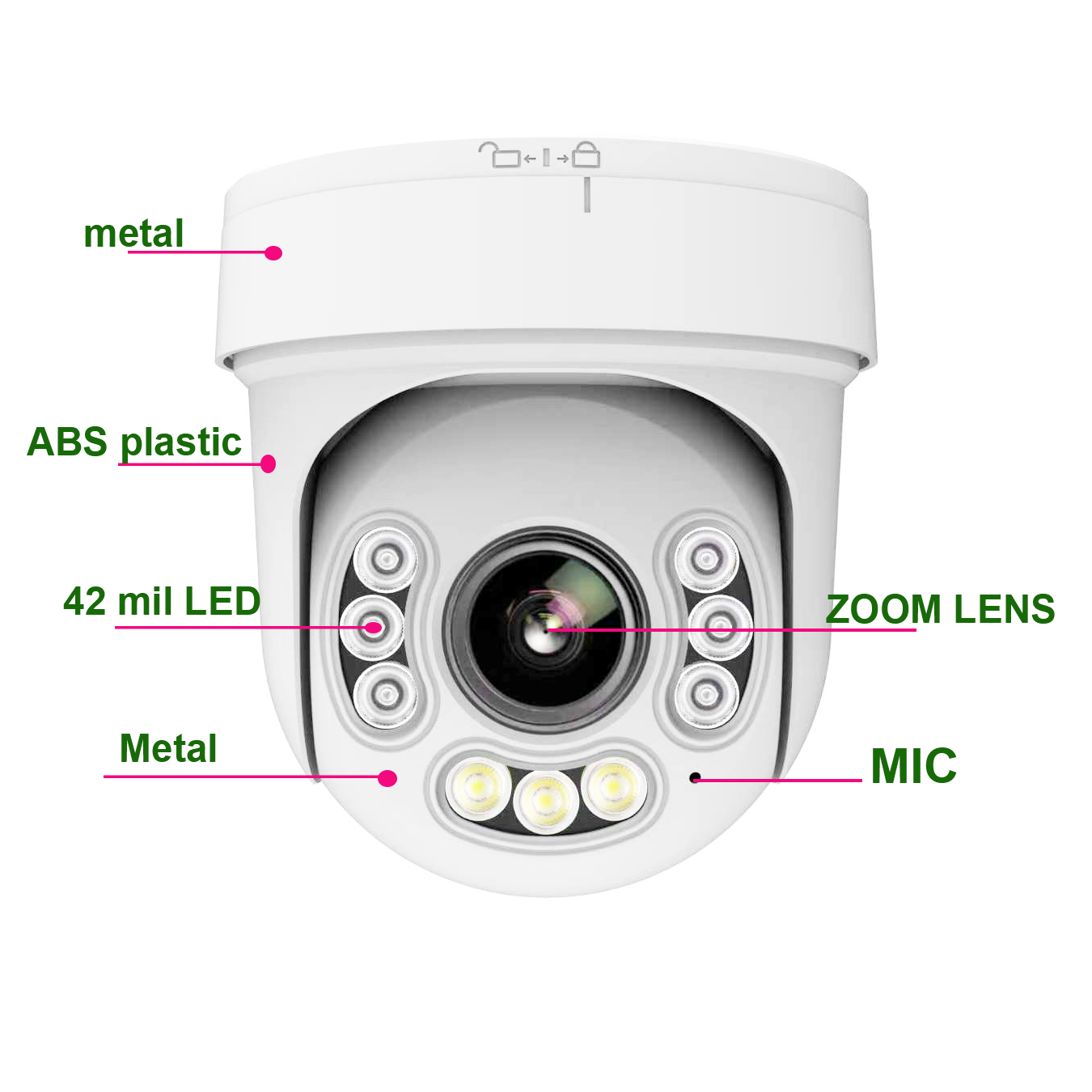 HiEasy 30倍ズーム 4K 8MP 30fps Wif - Hikvision Ip Camera 8Mp Dome のレビューと価格