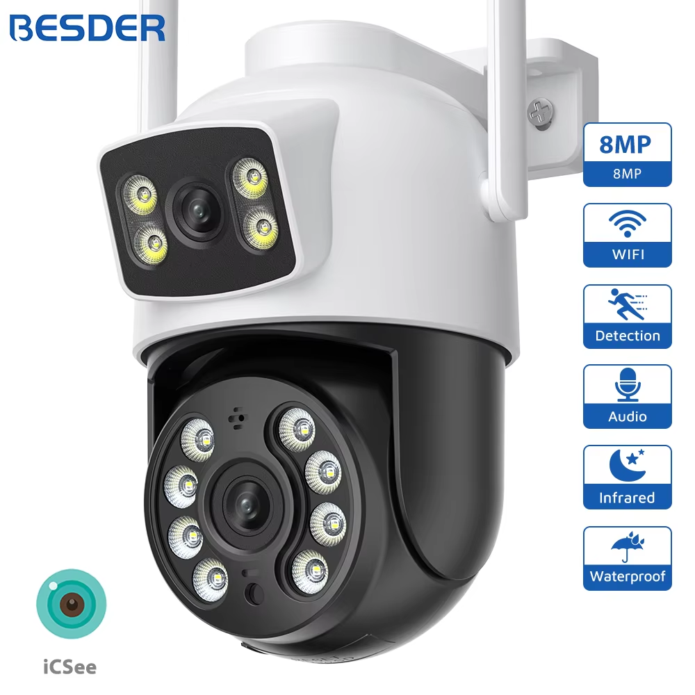 監視カメラ,暗視,屋外セキュリティ保護,wifi,デュアルス - Cctv Camera System 8 Camera Wireless のレビューと価格