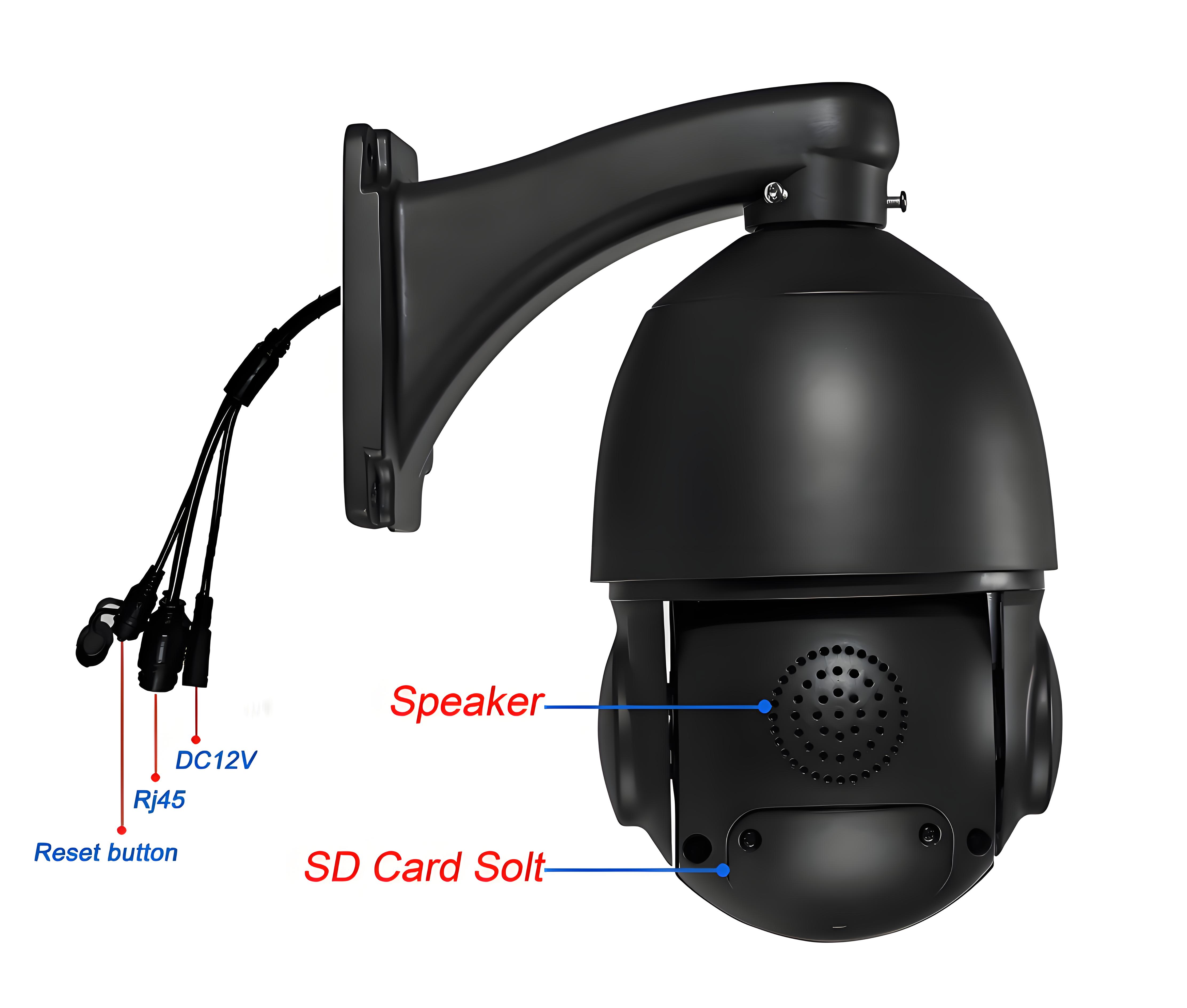 レーザー LED メタル自動追跡クルーズ 30fps 8MP - Ip Camera 4K 8Mp Outdoor Ptz のレビューと価格