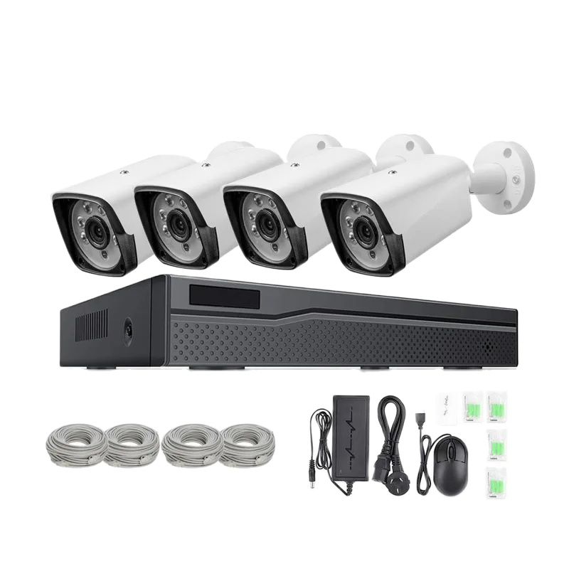AI搭載4チャンネルPoE NVRキット、4台のIPカメラ（ - Nvr Kit 4 Camera 5Mp Poe のレビューと価格