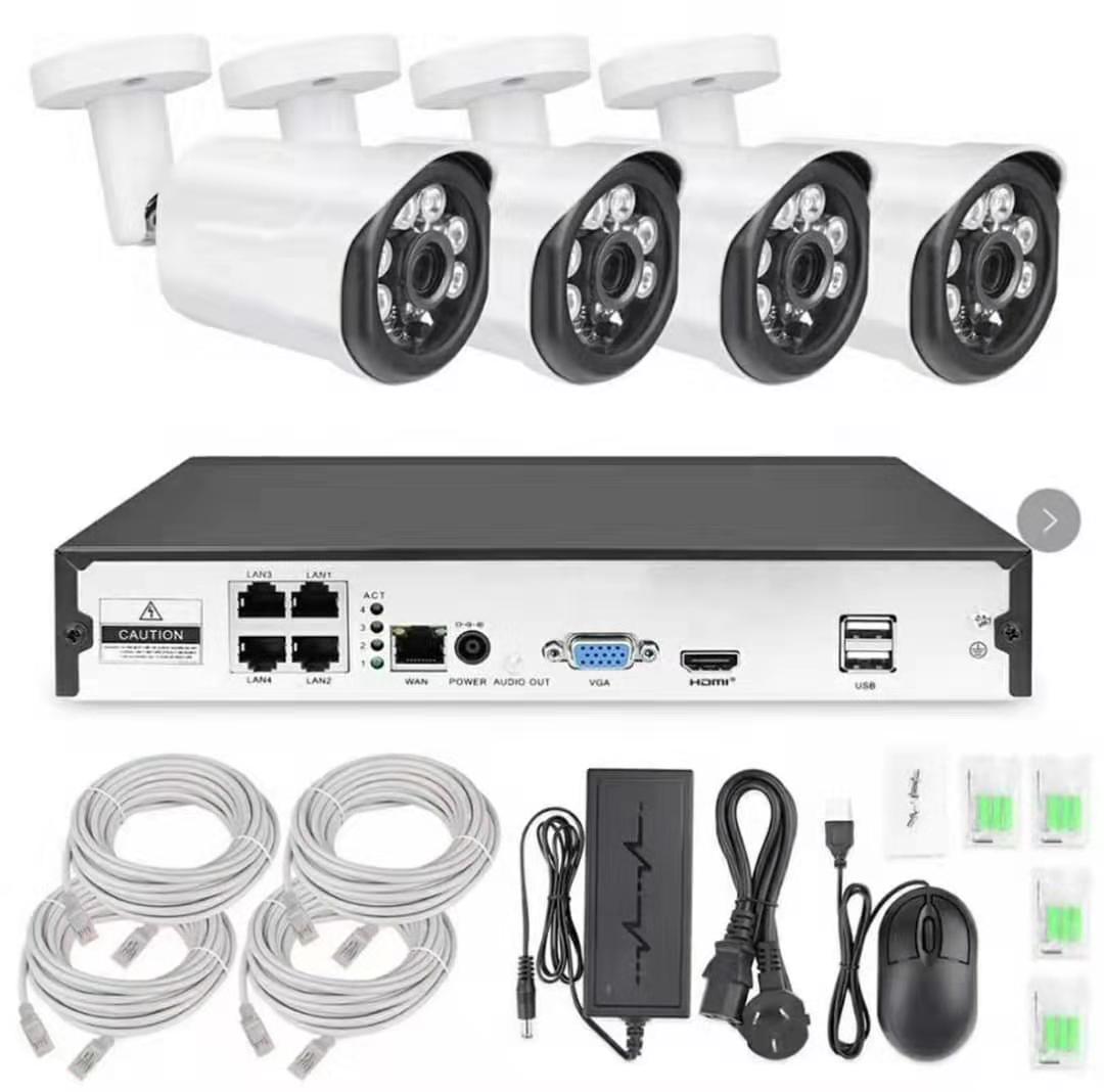 AI搭載4チャンネルPoE NVRキット、4台のIPカメラ（ - Nvr Kit 4 Camera 5Mp Poe のレビューと価格