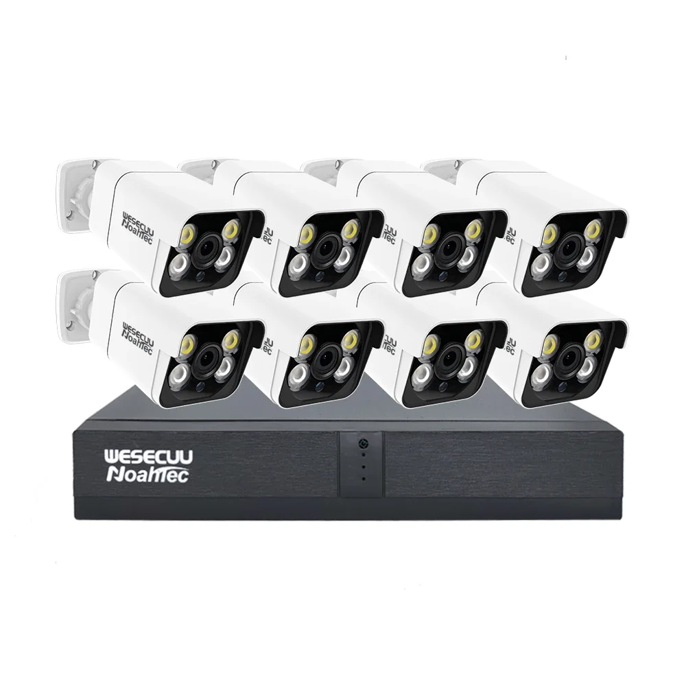 メーカー5MP 4K 8MP 4/8/16チャンネル HD  - Nvr Kit 4 Camera 5Mp Poe のレビューと価格