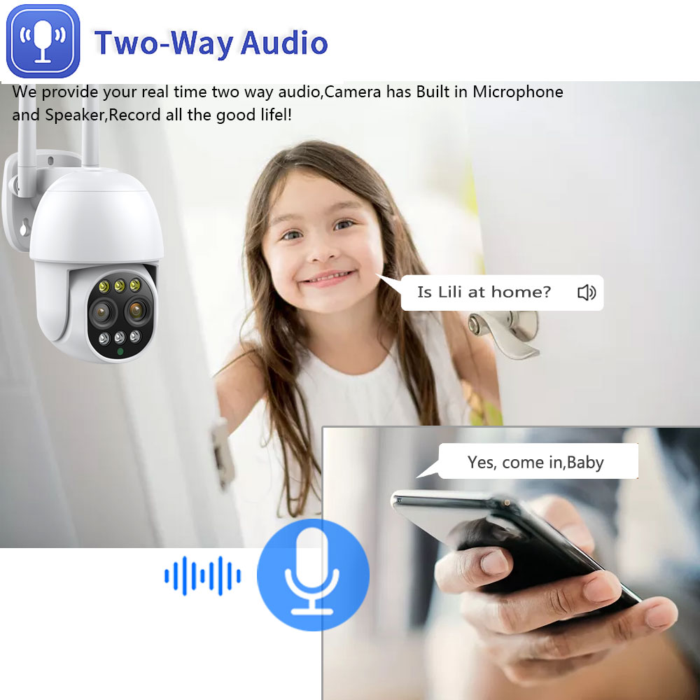 4K HDワイヤレスCCTV監視システム 自動追跡 10倍ズ - Cctv Camera System 8 Camera Wireless のレビューと価格