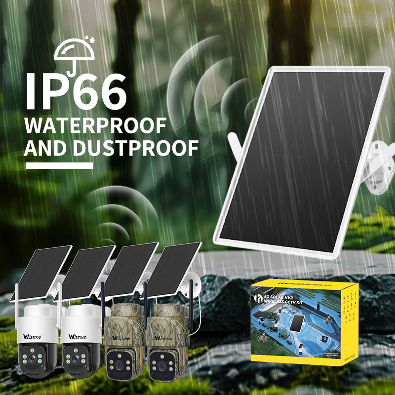 ウィスティノ アウトドア 4MP ワイヤレス ソーラー 4G - Security Camera System Solar 4G のレビューと価格