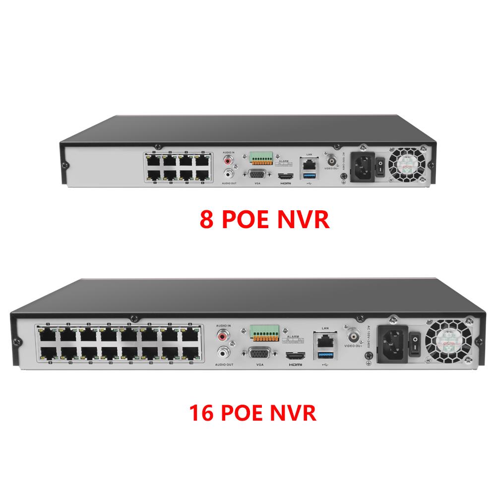 Hikvision PoE 8K NVR 8CH DS-76 - Dahua Nvr 16 Channel のレビューと価格