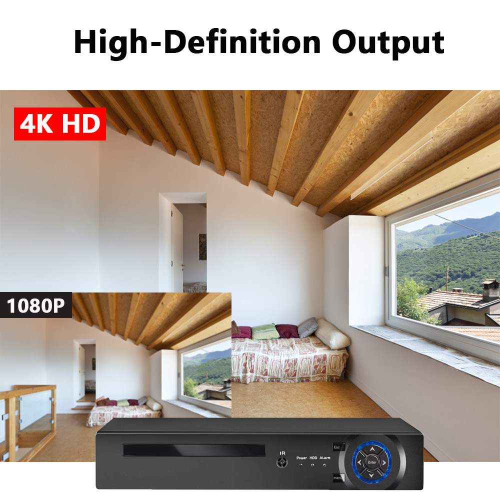 HJT 16ch 4K POE NVR H.265 Onvi - Nvr 16 Channel 4K H265 のレビューと価格