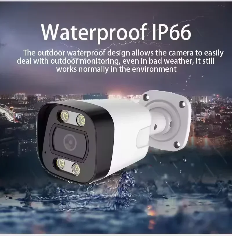4K PoEセキュリティカメラシステム 家庭用監視NVRキッ - Poe Security Camera 8Mp 4K のレビューと価格